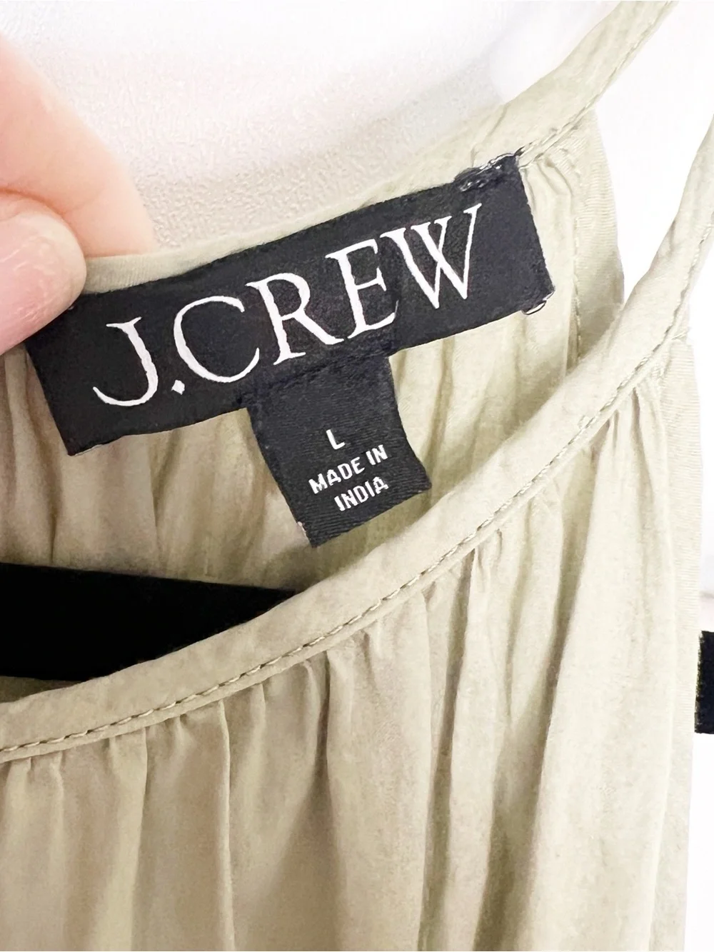 J. Crew Tie Waist Halter Dress